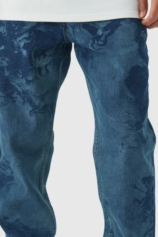 Renaissance Laser Print Denim Set