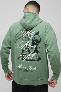 Renaissance Text Graphic Hoodie