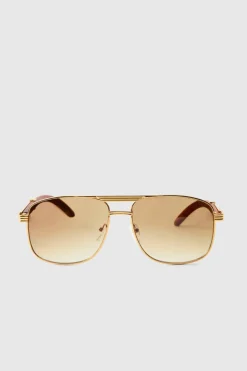 Retro Tinted Lense Sunglasses