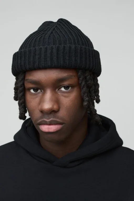 Ribbed Micro Beanie