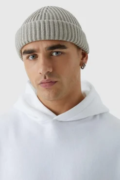 Ribbed Micro Beanie