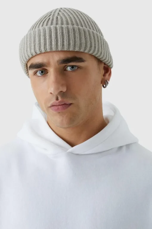 Ribbed Micro Beanie