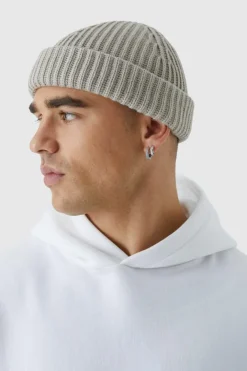Ribbed Micro Beanie