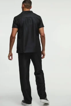 Short Sleeve Soft Twill Smart Shirt & Trouser Set