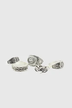 Signet Ring 5 Pack