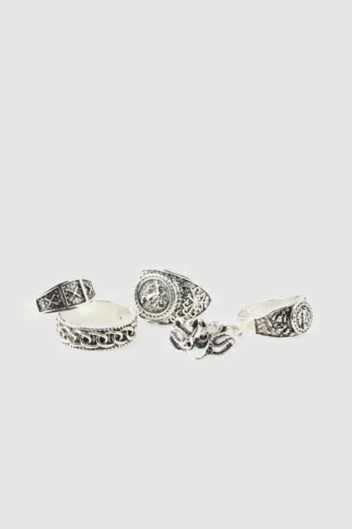 Signet Ring 5 Pack