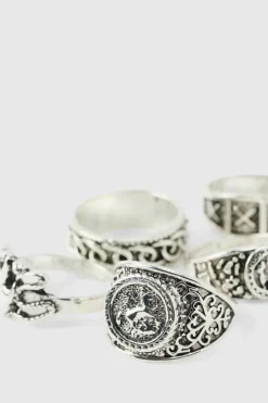 Signet Ring 5 Pack
