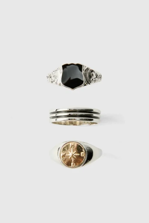 Signet Ring 3 Pack