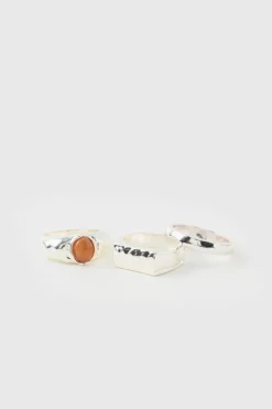 Silver Rings 3 Pack