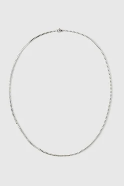 Silver Single Layer Necklace