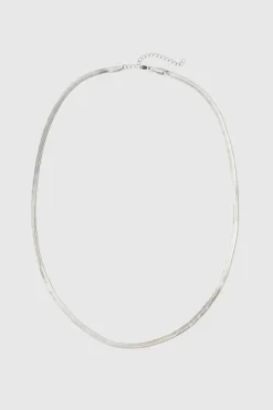 Silver Zip Necklace
