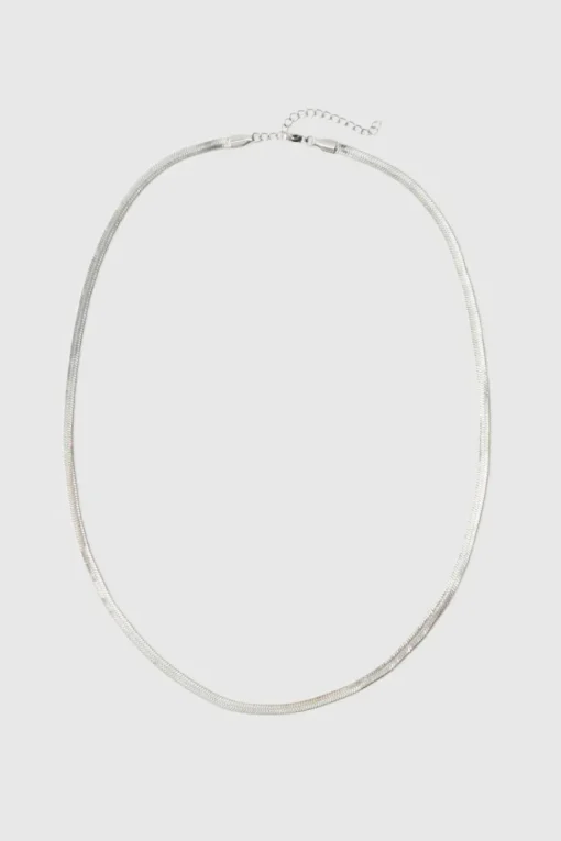 Silver Zip Necklace