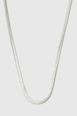 Silver Zip Necklace