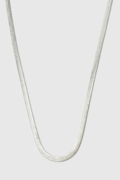 Silver Zip Necklace