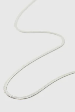 Silver Zip Necklace