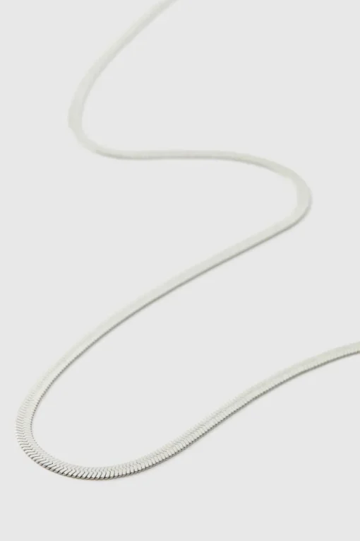 Silver Zip Necklace