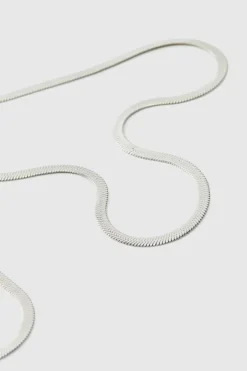 Silver Zip Necklace