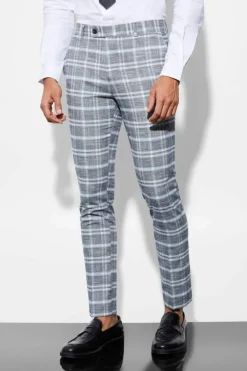 Skinny Check Suit