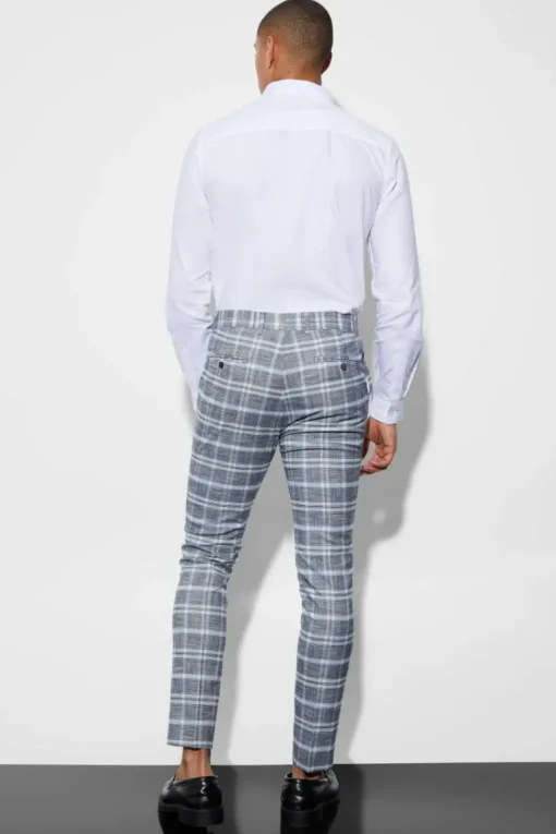 Skinny Check Suit