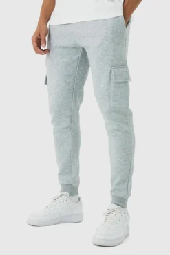 Skinny Fit Panelled Cargo Joggers