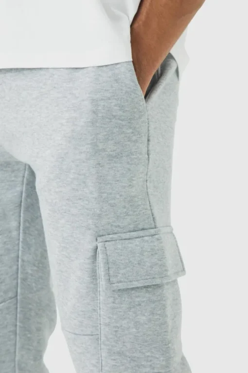 Skinny Fit Panelled Cargo Joggers