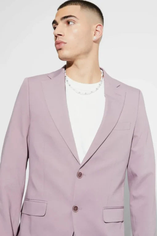 Skinny Fit Single Breasted Suit