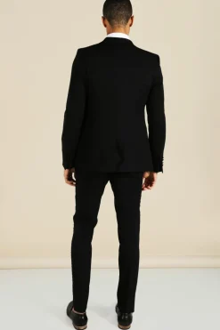 Skinny Tuxedo Suit Trousers