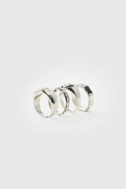 Skull Ring 4 Pack