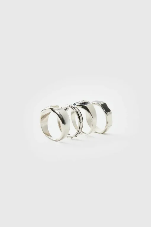 Skull Ring 4 Pack