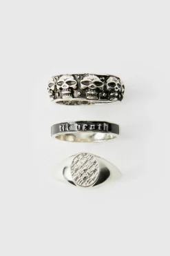 Skull Ring 3 Pack