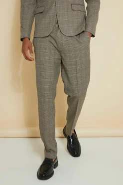Slim Check Suit