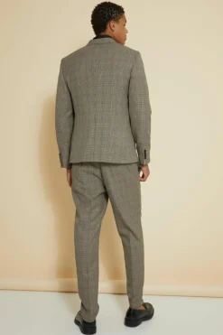 Slim Check Suit