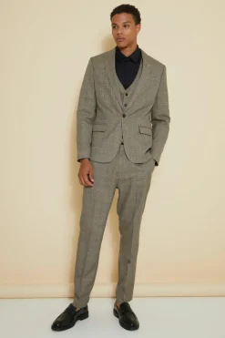 Slim Check Suit