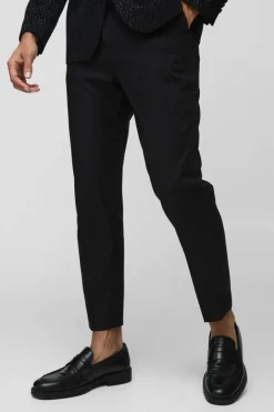 Slim Fit Flock Velour Blazer & Trouser