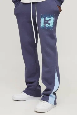 Slim Fit Graffiti 13 Varsity Gusset Jogger