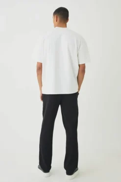 Slim Fit Jersey Twill Pintuck Jogger