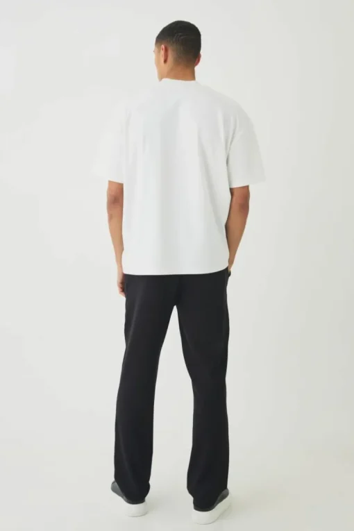 Slim Fit Jersey Twill Pintuck Jogger