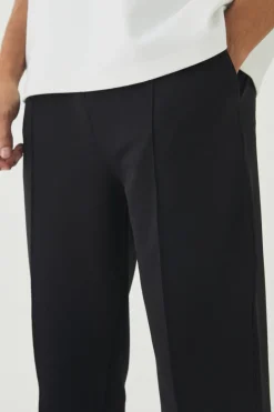 Slim Fit Jersey Twill Pintuck Jogger