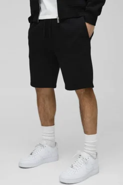 Slim Fit Mid Length BM Signature Shorts