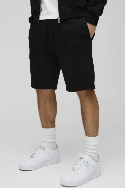 Slim Fit Mid Length BM Signature Shorts