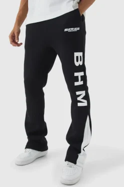 Slim Fit Moto Series Flared Stacked Gusset Jogger