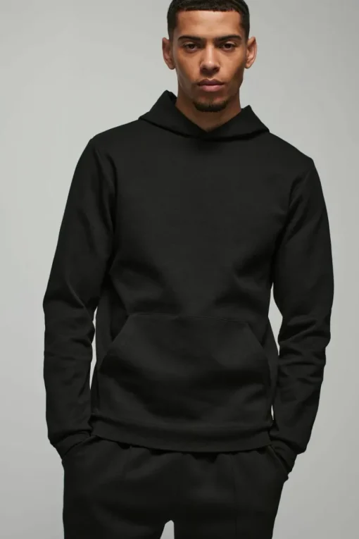 Slim Fit Peached Hoodie