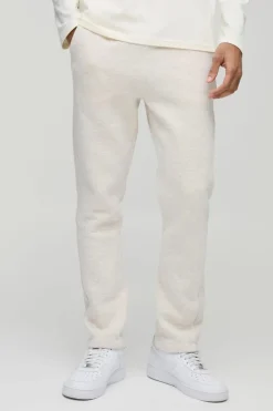 Slim Fit Rib Detail Joggers