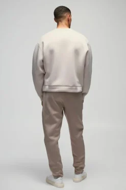 Slim Tapered Bonded Scuba Jogger