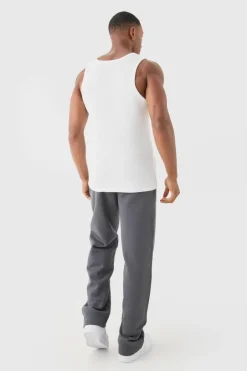 Slim Waffle Vest