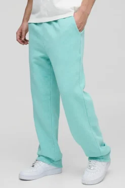Straight Leg Distressed Washed Jogger