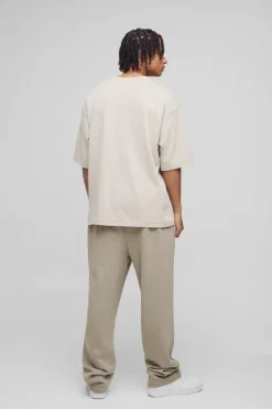 Straight Leg Heavyweight Pintuck Jogger