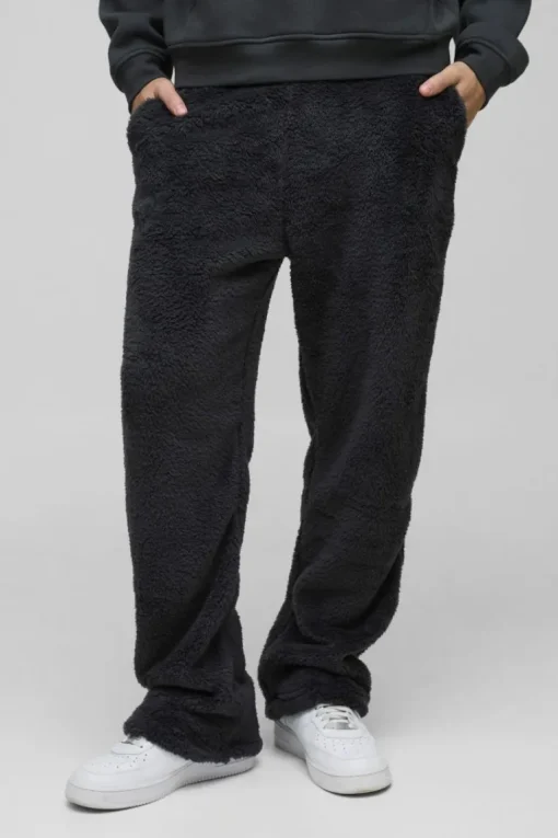 Straight Leg Teddy Borg Joggers