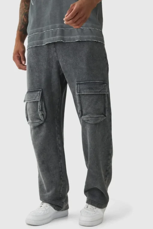 Straight Leg Washed Cargo Limited Edition Jogger