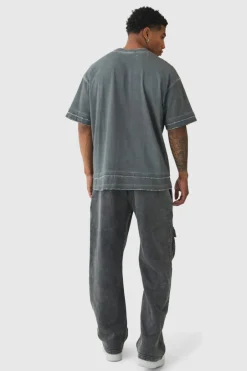 Straight Leg Washed Cargo Limited Edition Jogger
